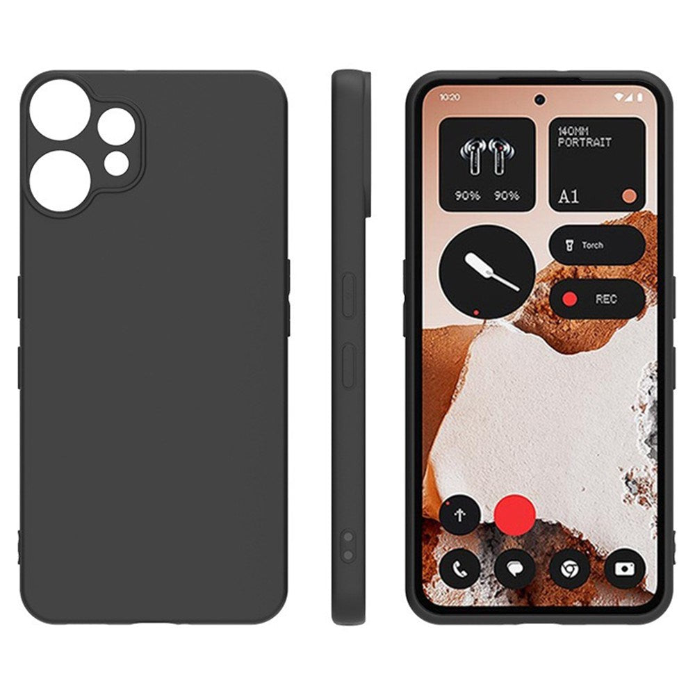 Nothing CMF Phone 2 Pro EIDERWOOD Matt Flexibelt Plast Skal - Svart