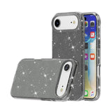 EIDERWOOD iPhone Air Hybrid Plast Skal - Svart Glitter
