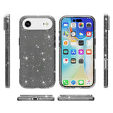 EIDERWOOD iPhone Air Hybrid Plast Skal - Svart Glitter