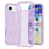 EIDERWOOD iPhone Air Hybrid Plast Skal - Lila Glitter