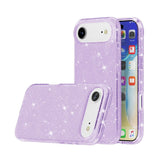 EIDERWOOD iPhone Air Hybrid Plast Skal - Lila Glitter