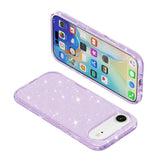 EIDERWOOD iPhone Air Hybrid Plast Skal - Lila Glitter