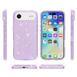 EIDERWOOD iPhone Air Hybrid Plast Skal - Lila Glitter