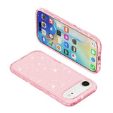 EIDERWOOD iPhone Air Hybrid Plast Skal - Rosa Glitter