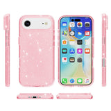 EIDERWOOD iPhone Air Hybrid Plast Skal - Rosa Glitter