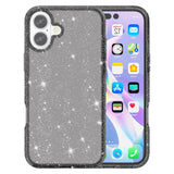 EIDERWOOD iPhone 17 Hybrid Plast Skal - Svart Glitter