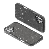 EIDERWOOD iPhone 17 Hybrid Plast Skal - Svart Glitter