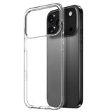 NORTHJO iPhone 17 Pro Max 3-i-1 Skyddspaket m. Flexibelt Plast Skal / Härdat Skärmskyddsglas / Kameralinsskyddsglas - Genomskinlig