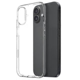 NORTHJO iPhone 17 2-i-1 Skyddspaket m. Flexibelt Plast Skal & Härdat Skärmskyddsglas - Genomskinlig