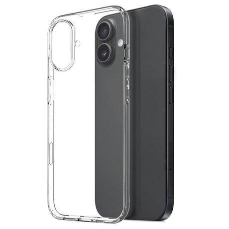 NORTHJO iPhone 17 2-i-1 Skyddspaket m. Flexibelt Plast Skal & Härdat Skärmskyddsglas - Genomskinlig