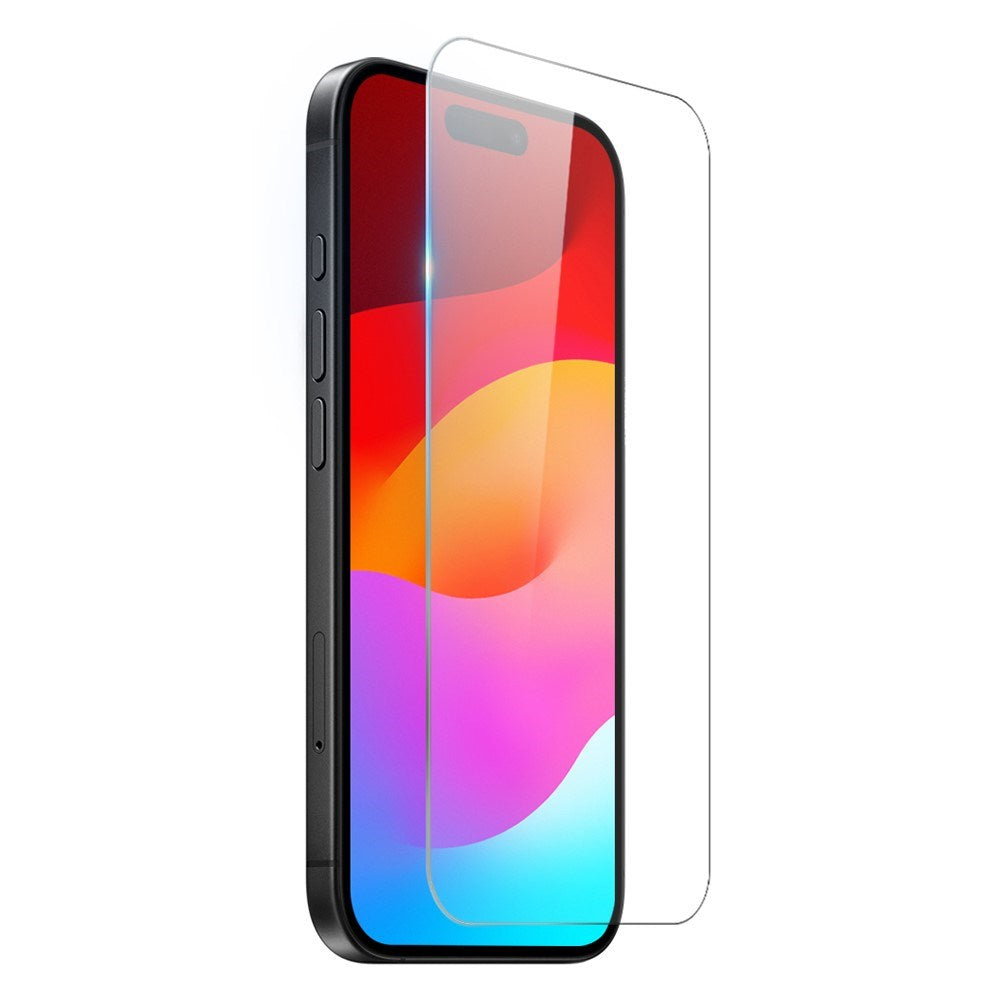 NORTHJO iPhone Air 3-i-1 Skyddspaket m. Stötabsorberande Flexibelt Plast Skal / Härdat Skärmskyddsglas / Kameralinsskyddsglas - Genomskinlig