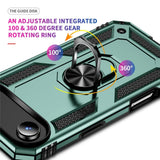 EIDERWOOD iPhone Air Hybrid Hantverkar Skal m. Kickstand - Grön