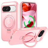 EIDERWOOD Google Pixel 10 / 10 Pro / 9 / 9 Pro Hybrid Skal med Kickstand - MagSafe Kompatibel - Rosa