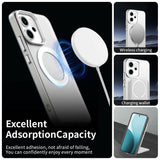 Oppo Reno14 (5G) EIDERWOOD Hybrid Plast Skal - MagSafe Kompatibel - Genomskinlig