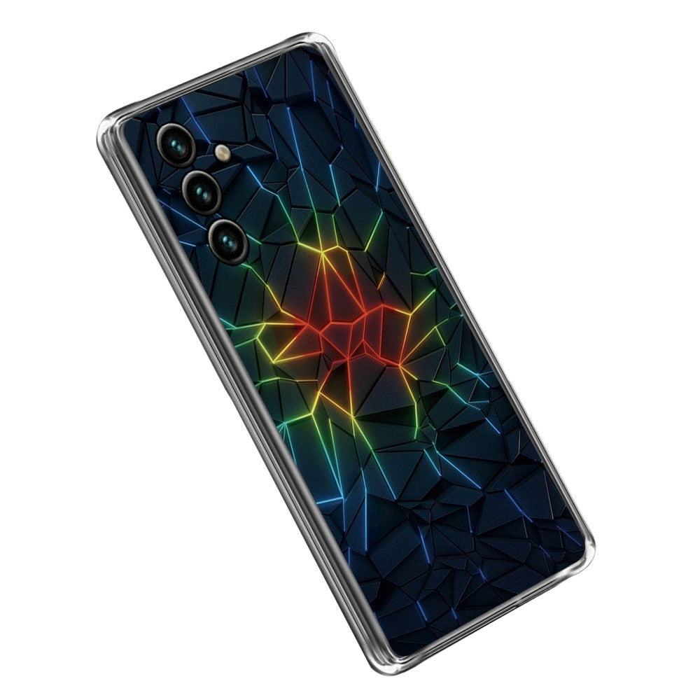 Samsung Galaxy A14 (5G) Flexibelt Skal - Geometri