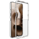 Motorola Razr 70 Ultra / 60 Ultra IMAK Flexibelt Plast Skal - Genomskinlig
