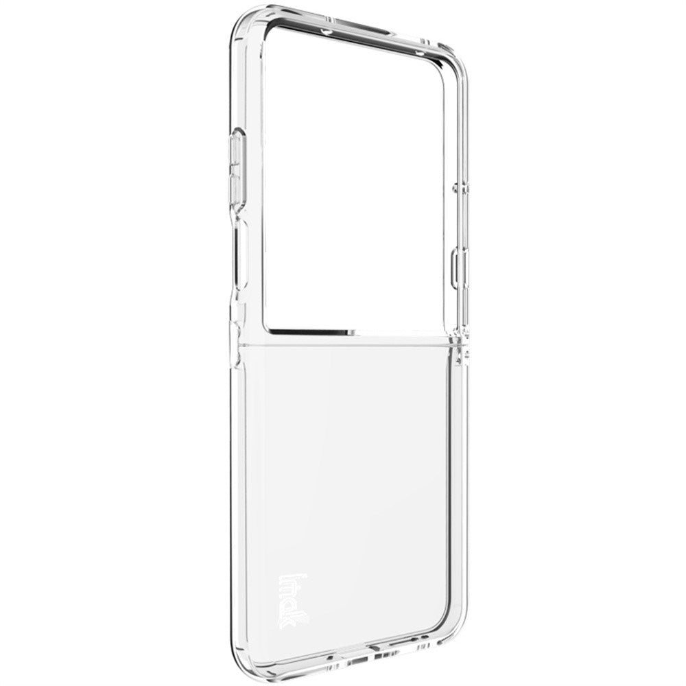 Motorola Razr 70 Ultra / 60 Ultra IMAK Flexibelt Plast Skal - Genomskinlig