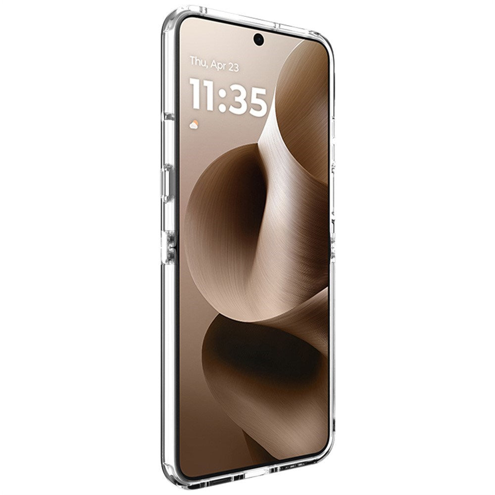 Motorola Razr 70 Ultra / 60 Ultra IMAK Flexibelt Plast Skal - Genomskinlig