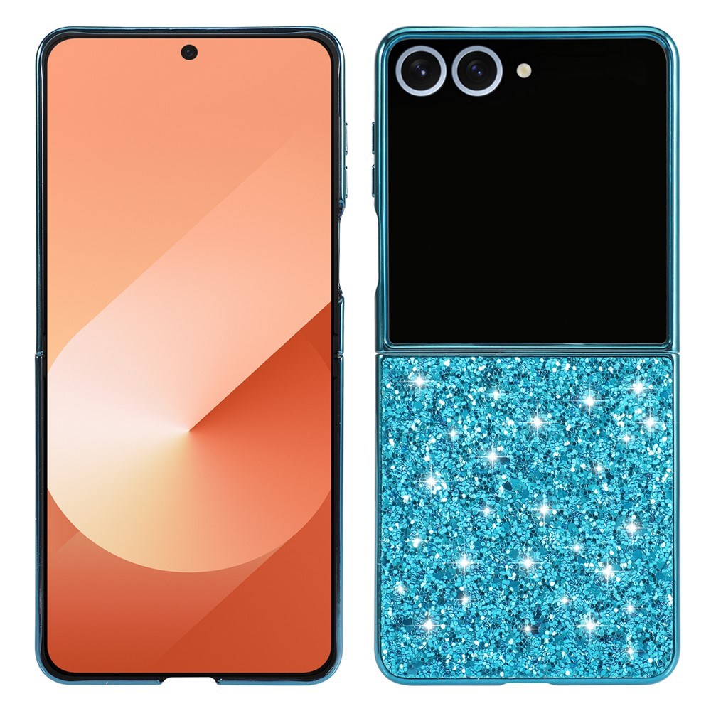 EIDERWOOD Samsung Galaxy Z Flip7 Glitter Skal - Blå