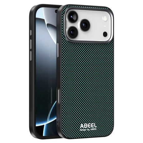 iPhone 18 Pro Max / 17 Pro Max ABEEL Hybrid Skal - MagSafe Kompatibel - Grön