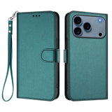 iPhone 18 Pro Max / 17 Pro Max EIDERWOOD Konstläder Fodral m. Rem - Grön