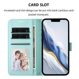 iPhone 18 Pro Max / 17 Pro Max EIDERWOOD Konstläder Fodral m. Rem - Ljusblå