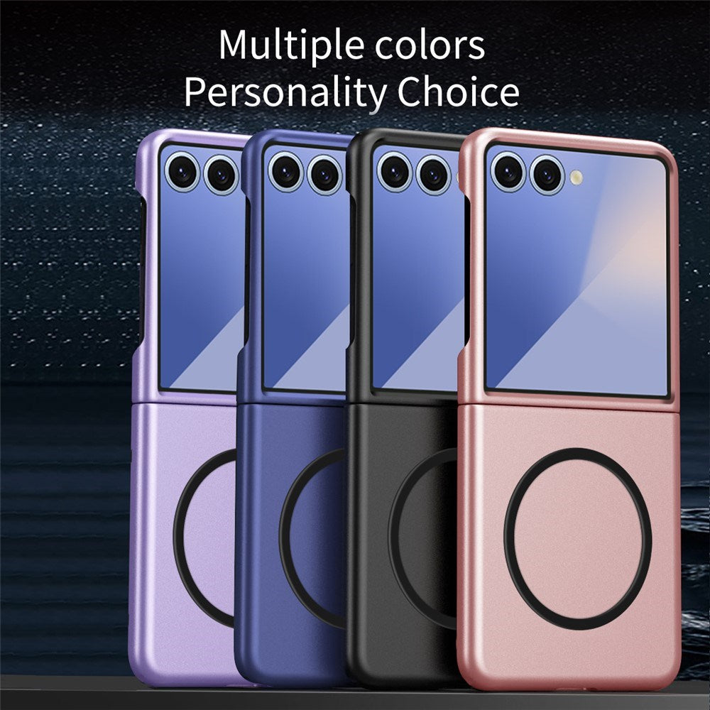 EIDERWOOD Samsung Galaxy Z Flip7 Matt Hårt Plast Skal - MagSafe Kompatibel - Rosa