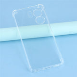 Oppo A5x (5G) / Oppo A5x (4G) EIDERWOOD Plast Skal med Stötdämpande Hörn - Transparent