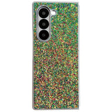 EIDERWOOD Samsung Galaxy Z Fold7 Glitter Skal - Grön