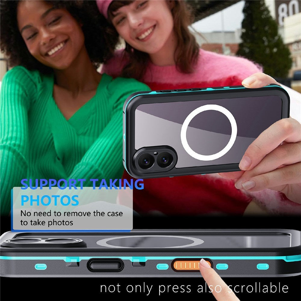 EIDERWOOD iPhone 17 Vattentätt Hantverkar Skal m. Skärmskydd & Rem - MagSafe Kompatibel - Svart