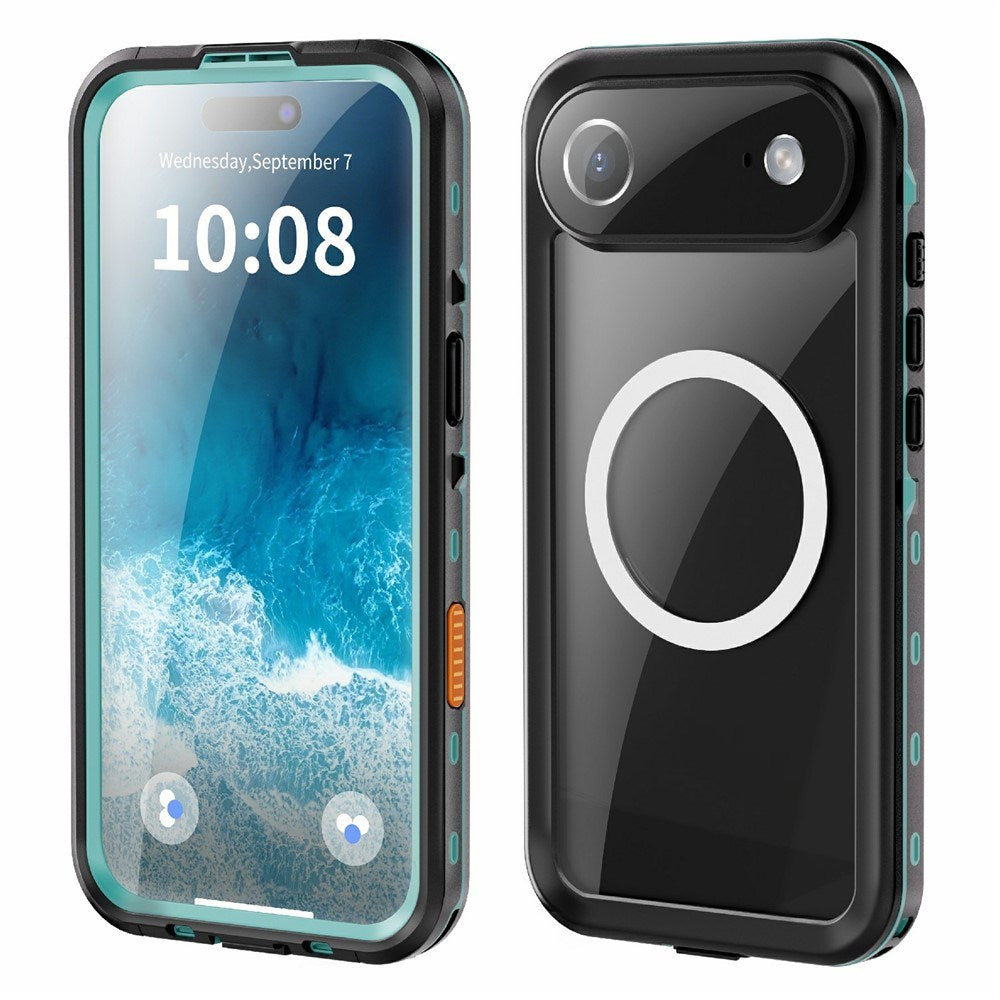 EIDERWOOD iPhone Air Vattentätt Hantverkar Skal m. Skärmskydd & Rem - MagSafe Kompatibel - Svart