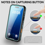 EIDERWOOD iPhone Air Vattentätt Hantverkar Skal m. Skärmskydd & Rem - MagSafe Kompatibel - Svart