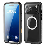 EIDERWOOD iPhone 17 Pro Max Vattentätt Hantverkar Skal m. Skärmskydd & Rem - MagSafe Kompatibel - Svart