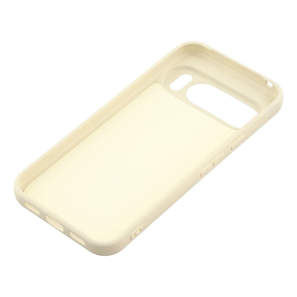 EIDERWOOD Google Pixel 10 / 10 Pro Fodrat Flexibelt Plast Skal - Vit