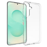 EIDERWOOD Samsung Galaxy S25 FE Flexibelt Plast Bakside Skal - Genomskinlig