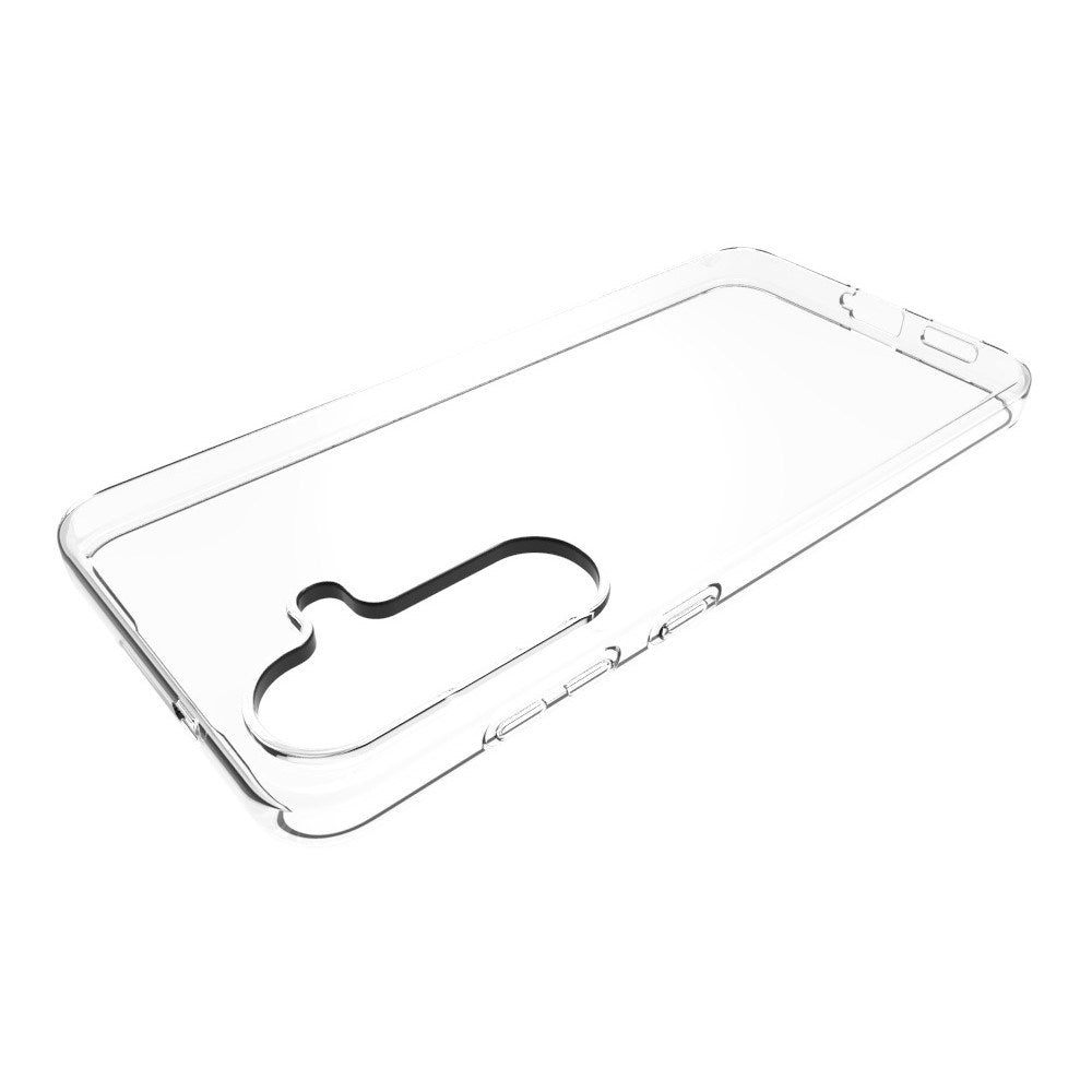 EIDERWOOD Samsung Galaxy S25 FE Flexibelt Plast Bakside Skal - Genomskinlig