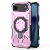 EIDERWOOD iPhone Air Tåligt Skal med Magnetiskt Kickstand - MagSafe Kompatibel - Rosa