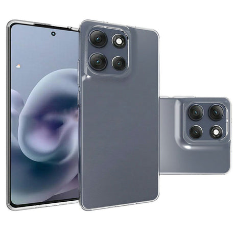 EIDERWOOD Motorola Moto G86 Power Slim Fit Flexibelt Plast Skal - Genomskinlig