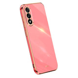 OnePlus Nord 5 Metallisk Plast Skal - Röd