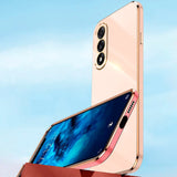 OnePlus Nord 5 Metallisk Plast Skal - Blå