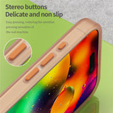 EIDERWOOD iPhone 17 Hybrid Plast Skal - MagSafe Kompatibel - Matte Genomskinlig / Orange