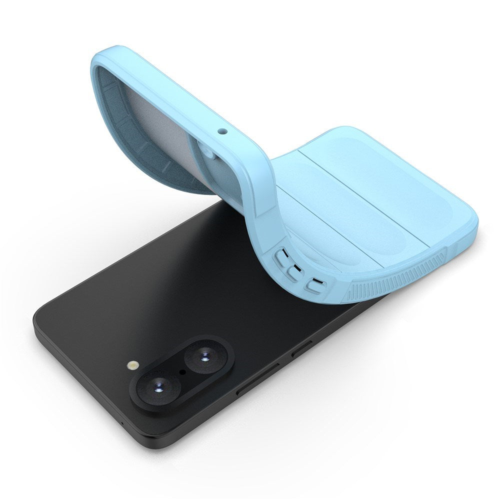 EIDERWOOD OnePlus Nord CE5 Flexibelt Plast Skal - Ljusblå