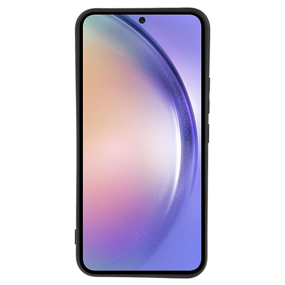 EIDERWOOD Samsung Galaxy S25 FE Fodrat Flexibelt Plast Skal - Svart