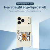 iPhone 17 Pro Flexibelt Plast Skal m. Djurmotiv - Beige