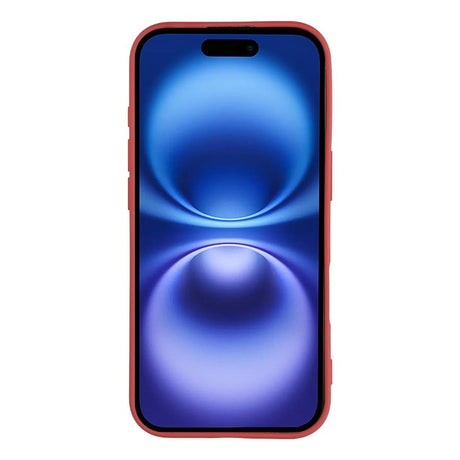 EIDERWOOD iPhone 17 Fodrat Flexibelt Plast Skal - Mörkröd