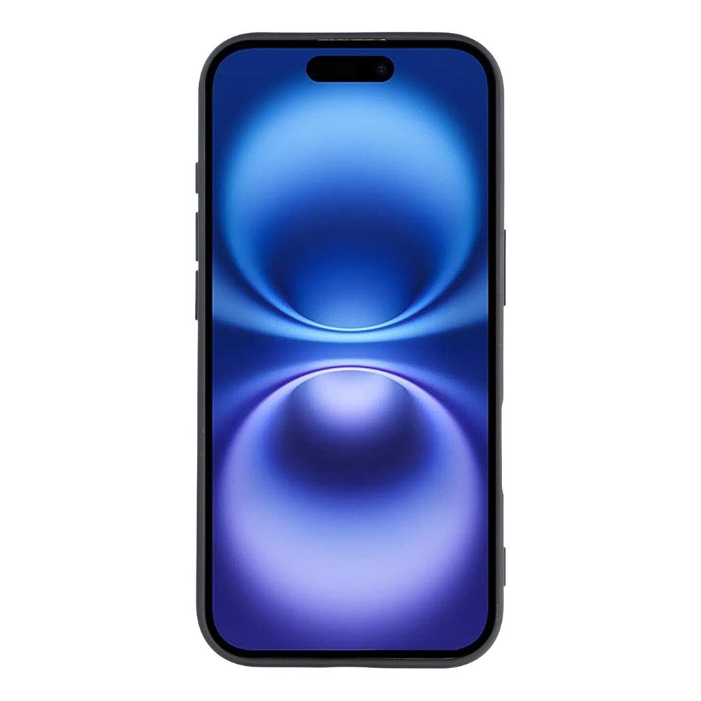 EIDERWOOD iPhone 17 Fodrat Flexibelt Plast Skal - Svart