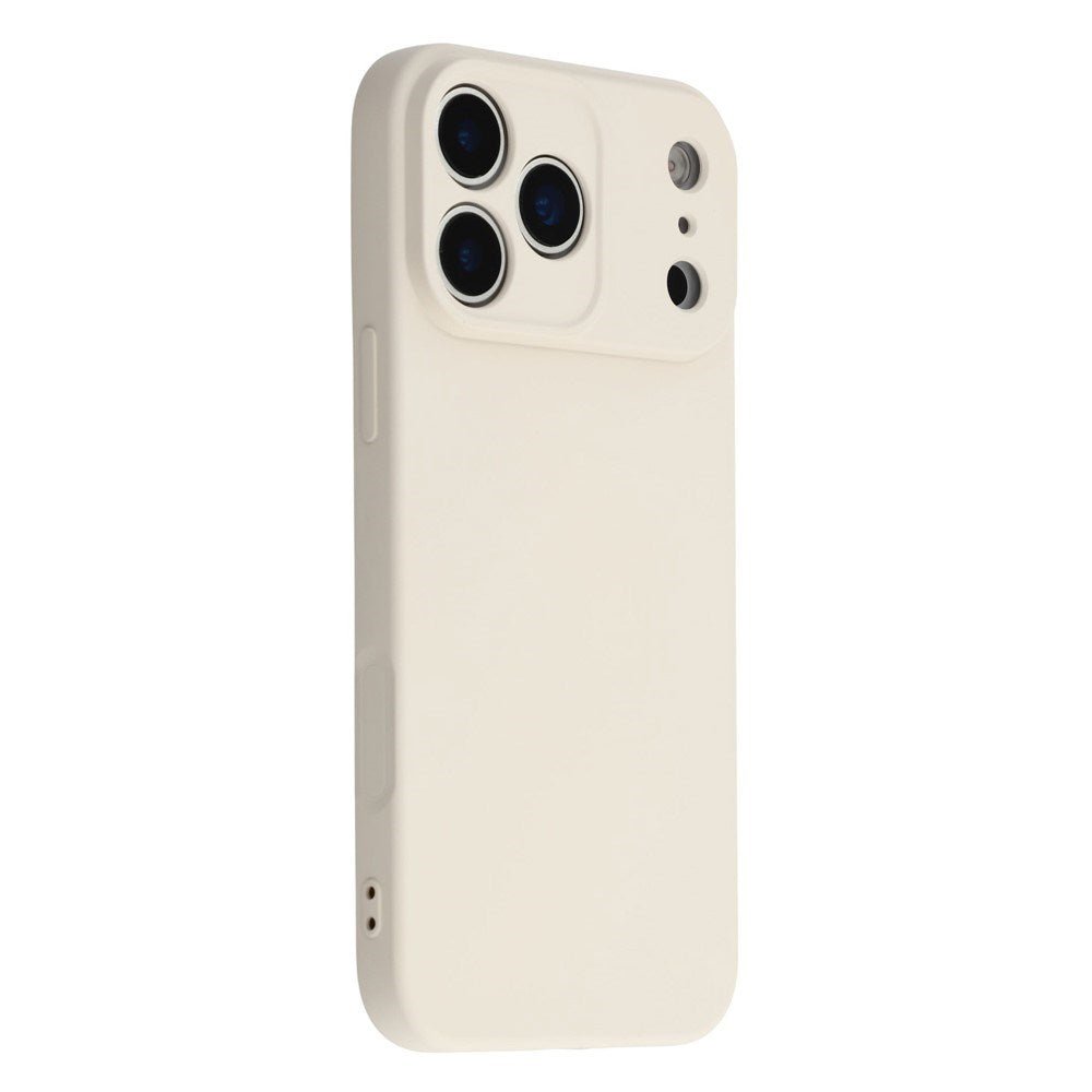 EIDERWOOD iPhone 17 Pro Max Fodrat Flexibelt Plast Skal - Beige