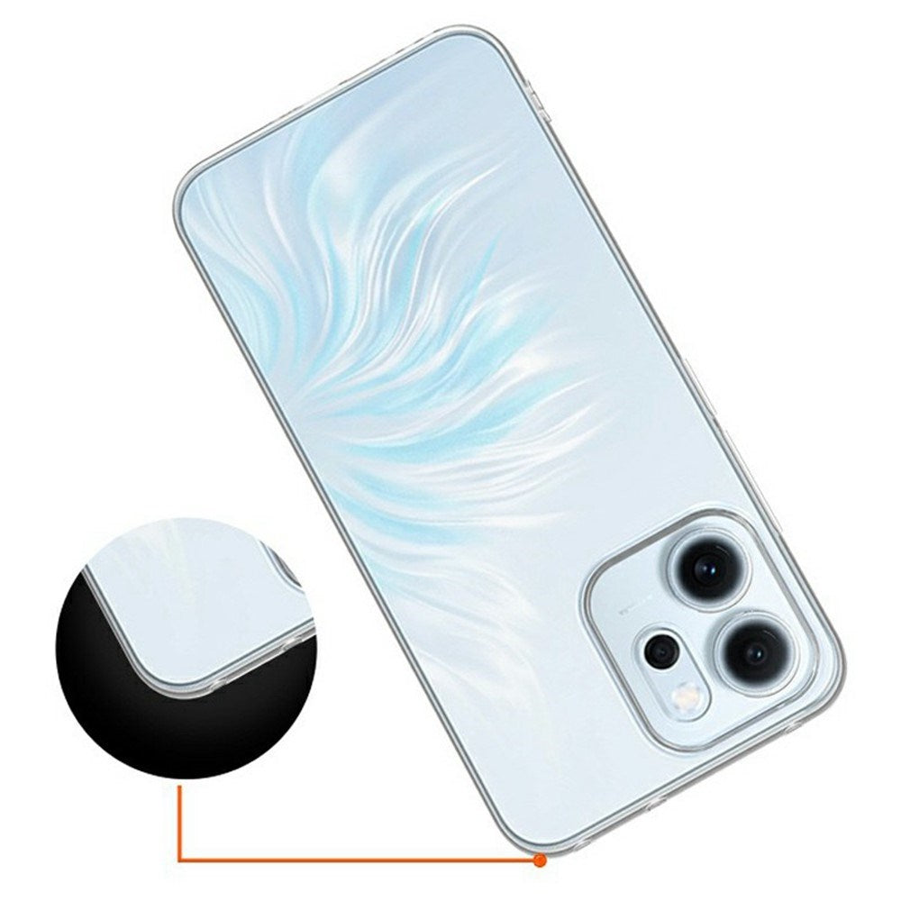Oppo Reno14 F (5G) EIDERWOOD Flexibelt Plast Skal - Genomskinlig