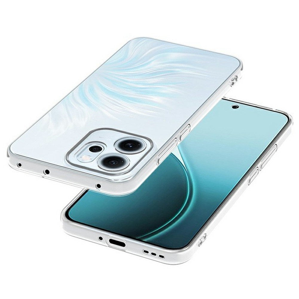 Oppo Reno14 F (5G) EIDERWOOD Flexibelt Plast Skal - Genomskinlig