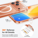 TORRAS iPhone 17 Pro Max Guardian Magnetic Hybrid Skal - MagSafe Kompatibel - Orange